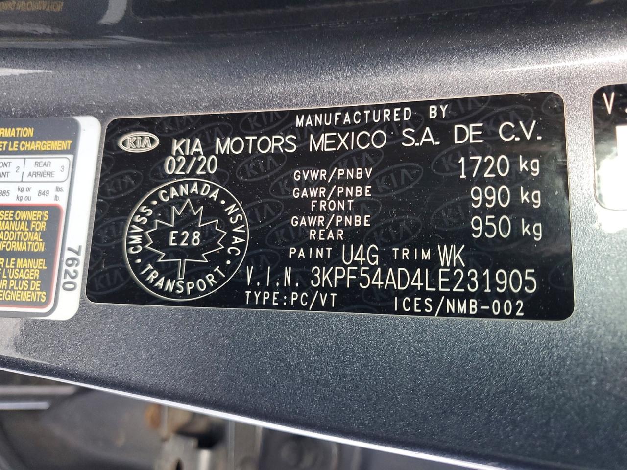 2020 KIA FORTE EX photo 13