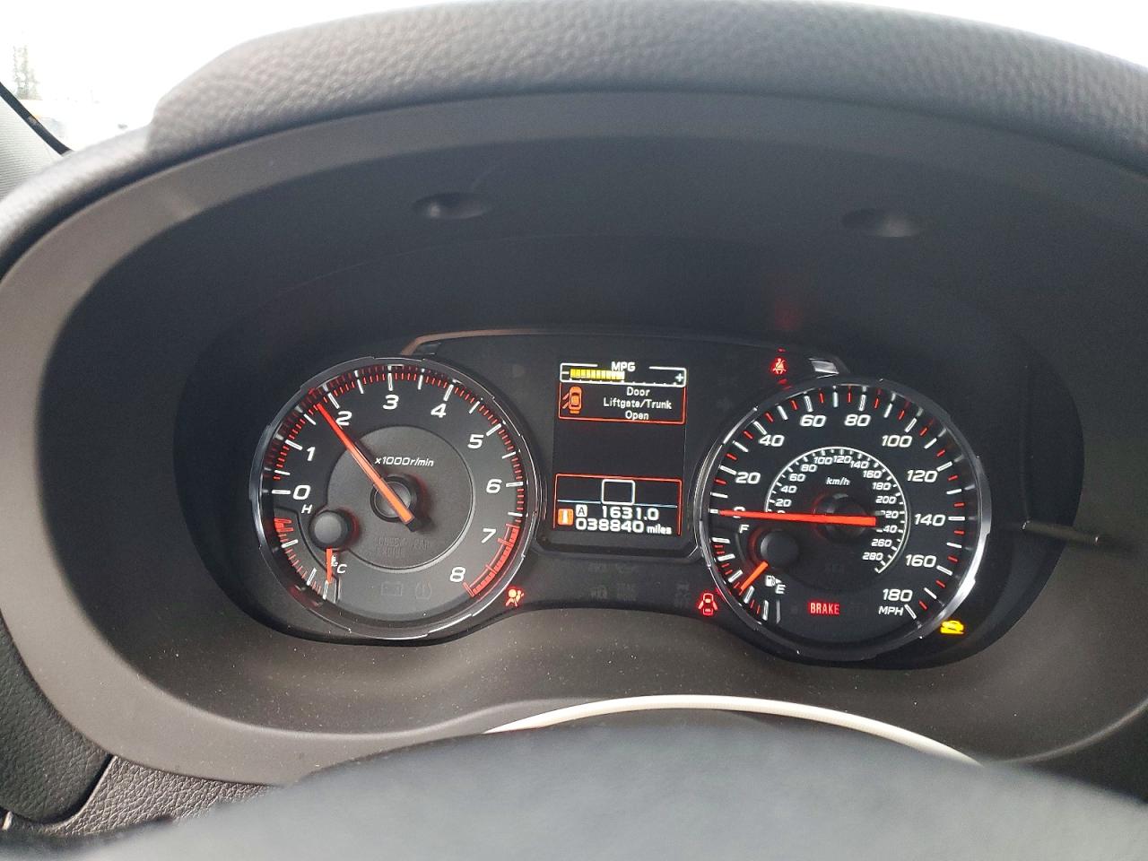 2021 SUBARU WRX photo 9