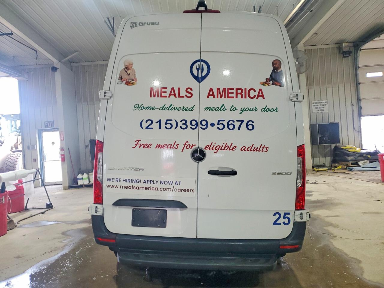 2024 MERCEDES BENZ SPRINTER 2500 REFRIGERATED DELIVERY VAN photo 6