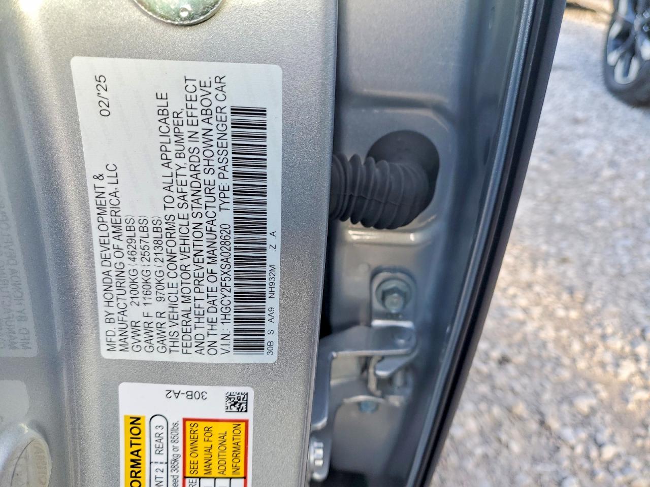 2025 HONDA ACCORD HYBRID SPORT photo 12