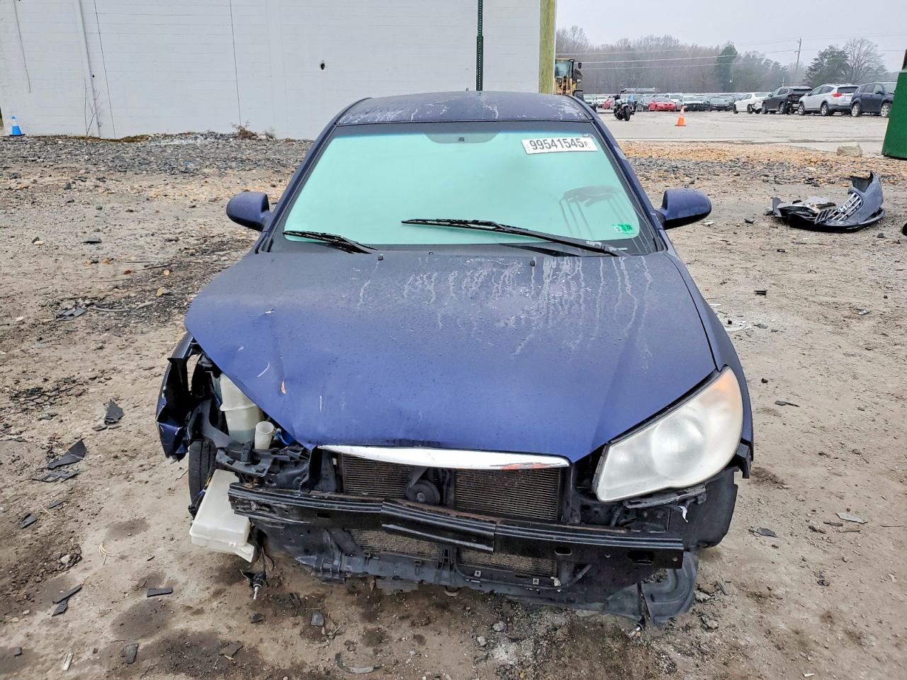 2010 HYUNDAI ELANTRA BLUE photo 5