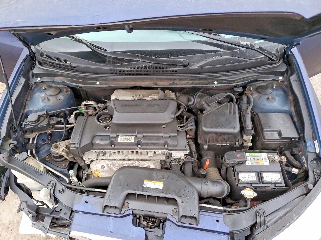 2010 HYUNDAI ELANTRA BLUE photo 11