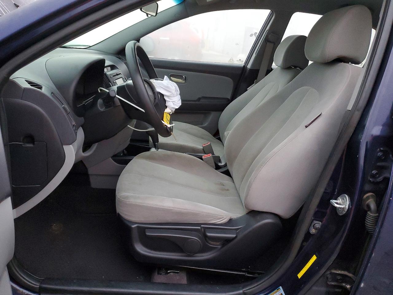 2010 HYUNDAI ELANTRA BLUE photo 7