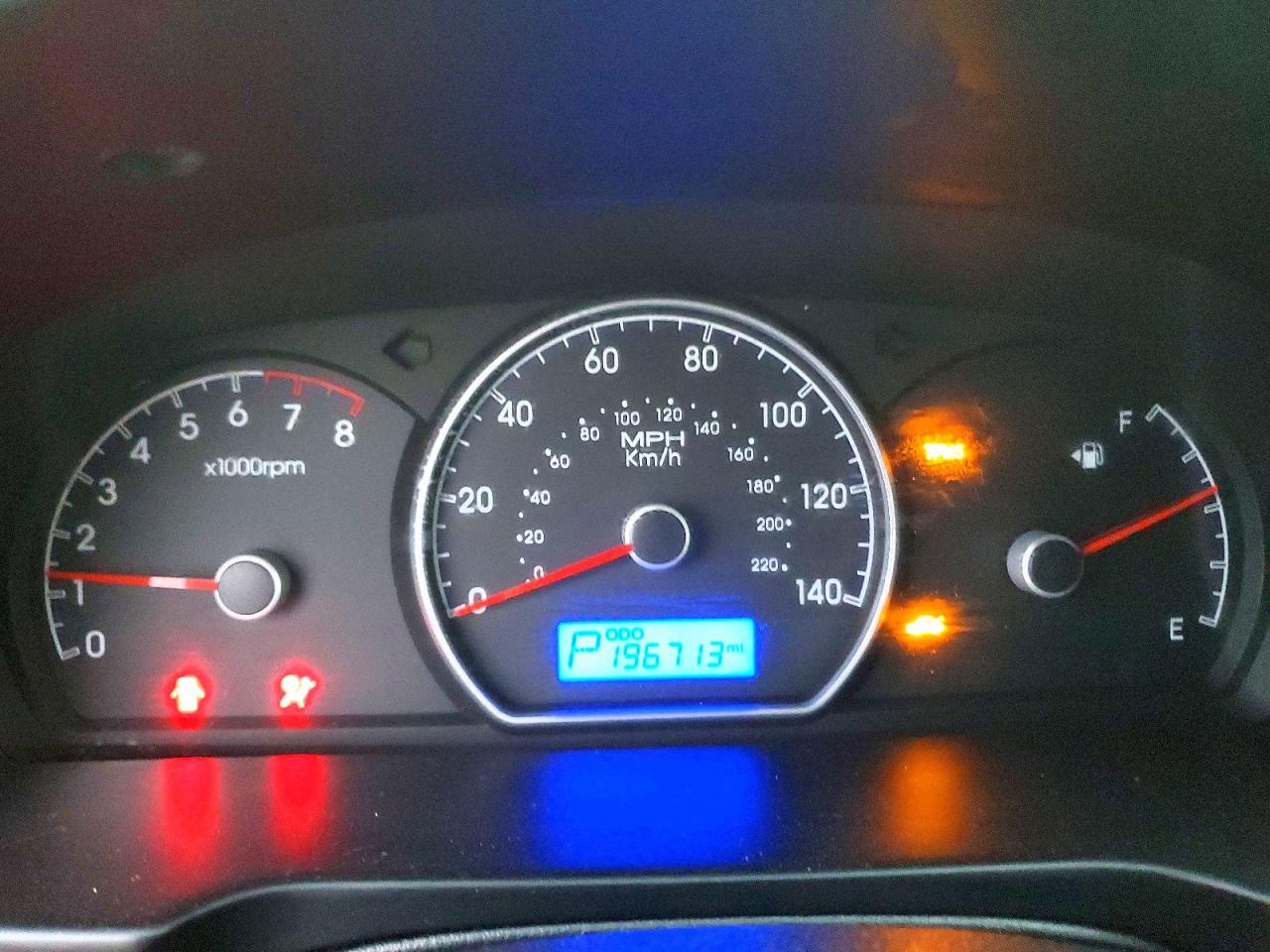 2010 HYUNDAI ELANTRA BLUE photo 9