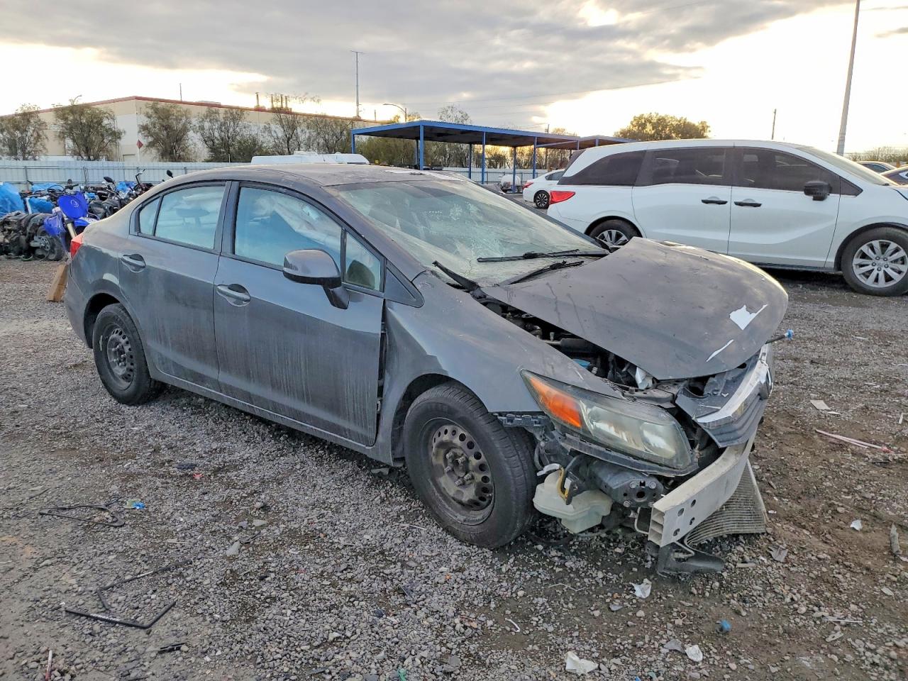 2012 HONDA CIVIC LX photo 4