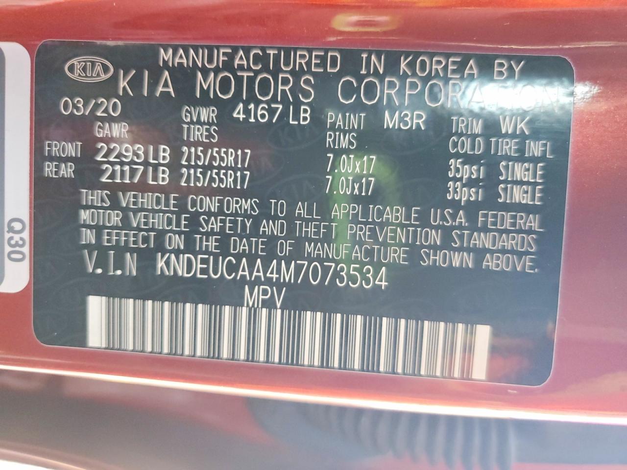 2021 KIA SELTOS S photo 13