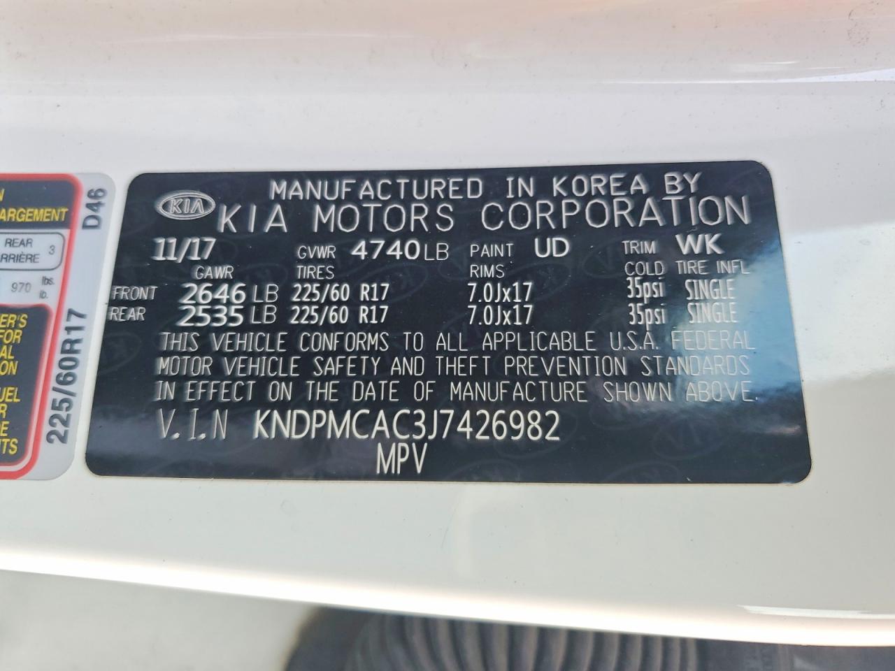 2018 KIA SPORTAGE LX photo 13
