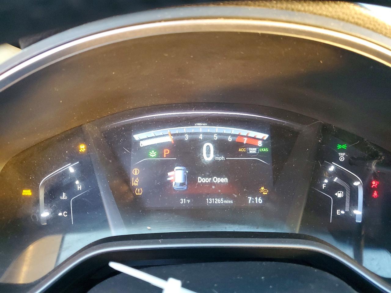 2017 HONDA CR-V EXL photo 9