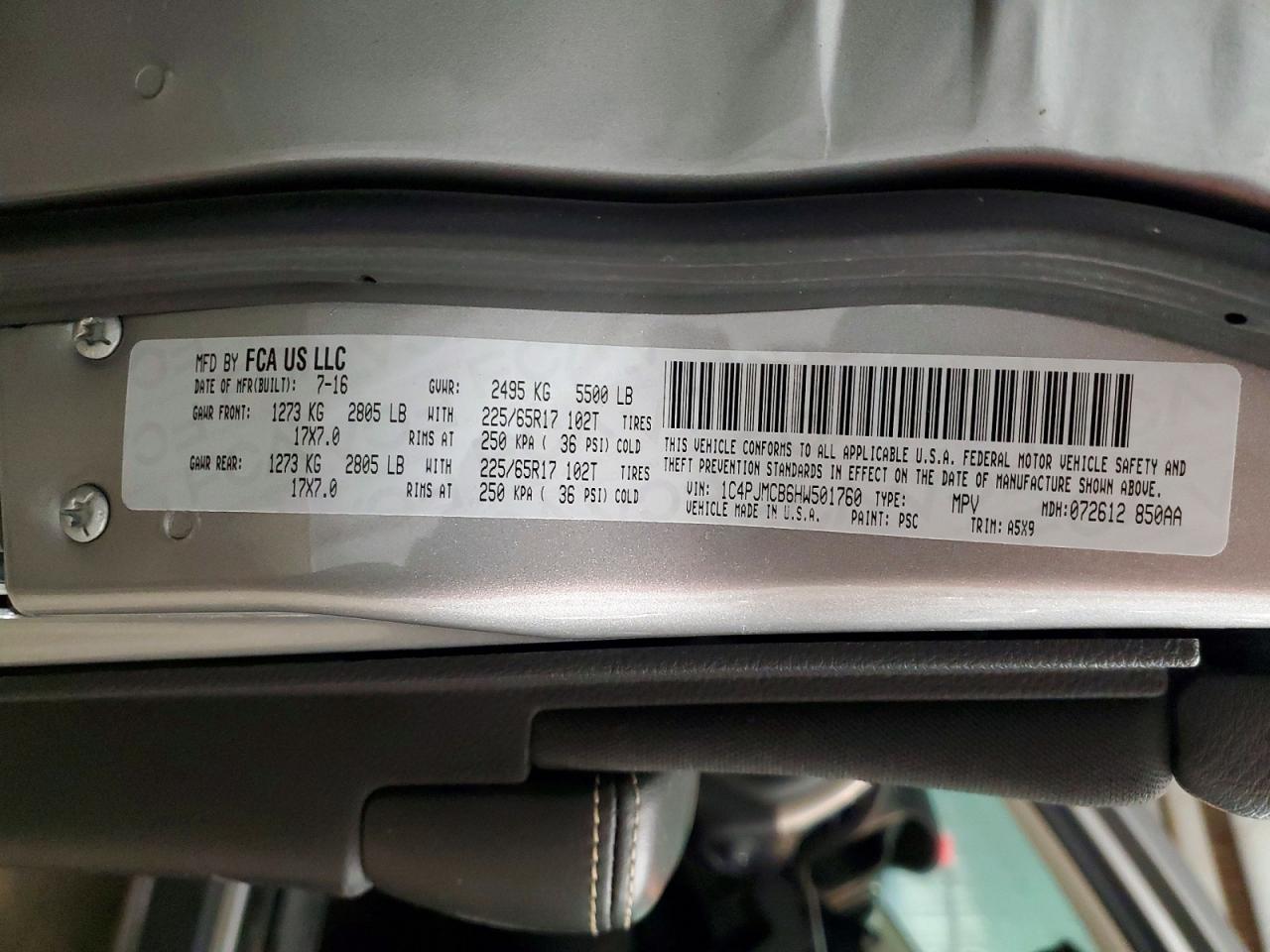 2017 JEEP CHEROKEE LATITUDE photo 27