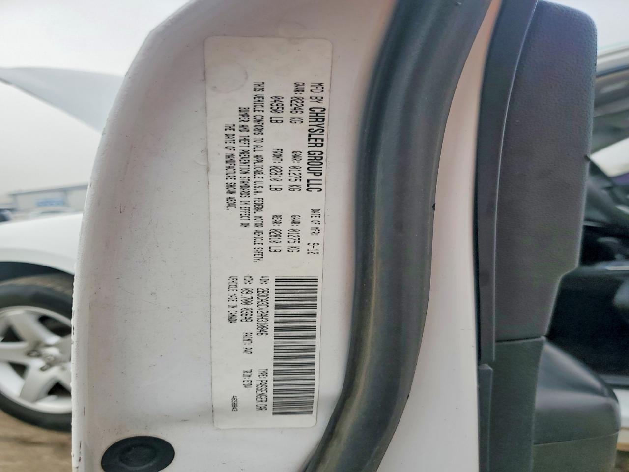 2010 DODGE CHARGER SXT photo 12