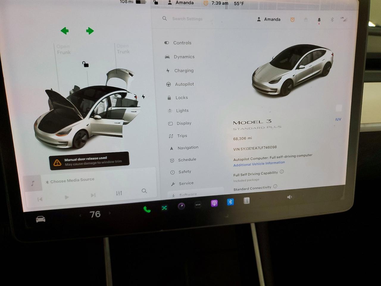 2020 TESLA MODEL 3 photo 9
