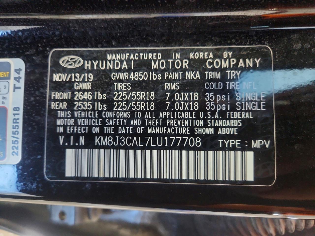 2020 HYUNDAI TUCSON ULTIMATE photo 34