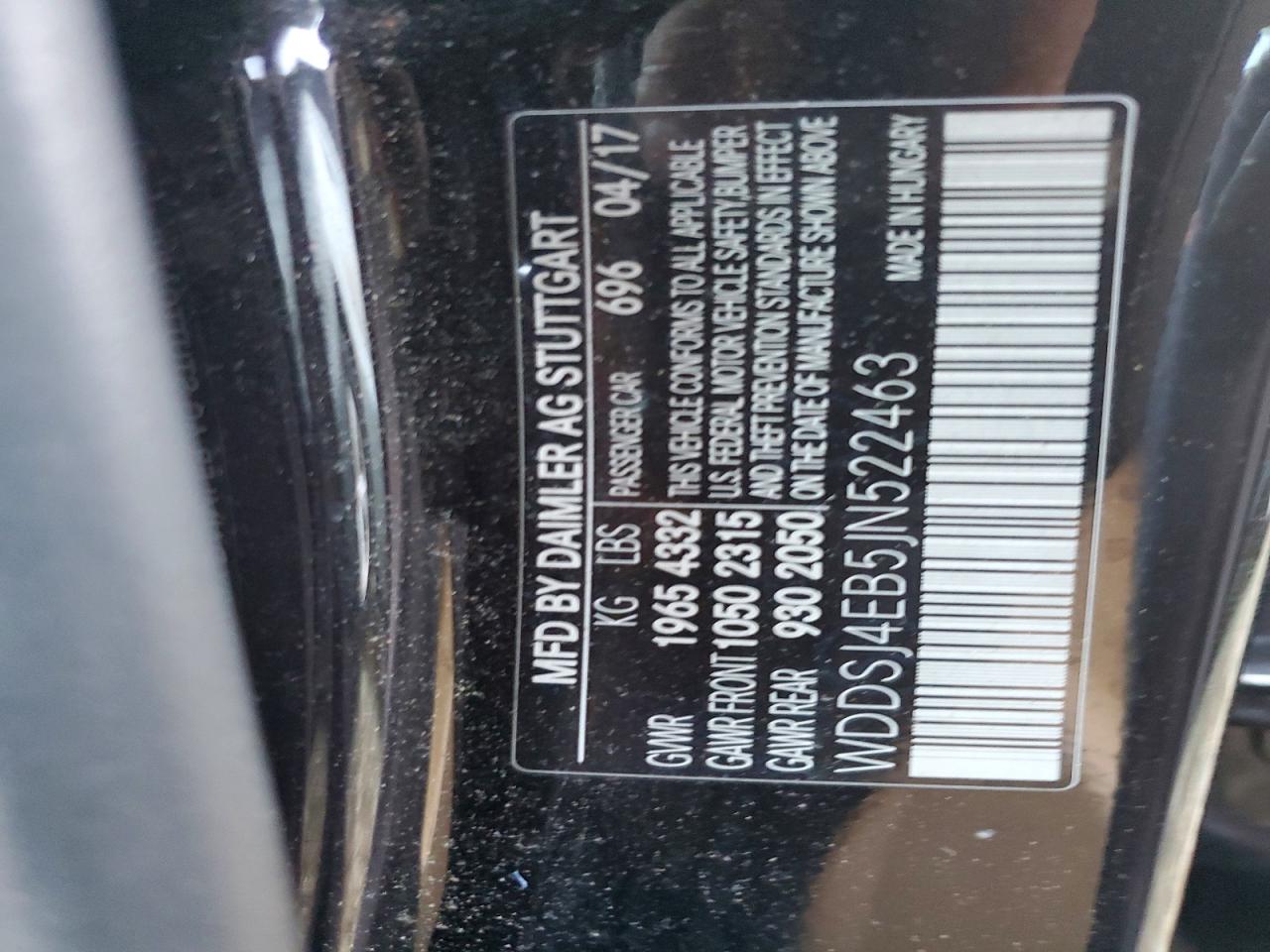 2018 MERCEDES-BENZ CLA 250 photo 12