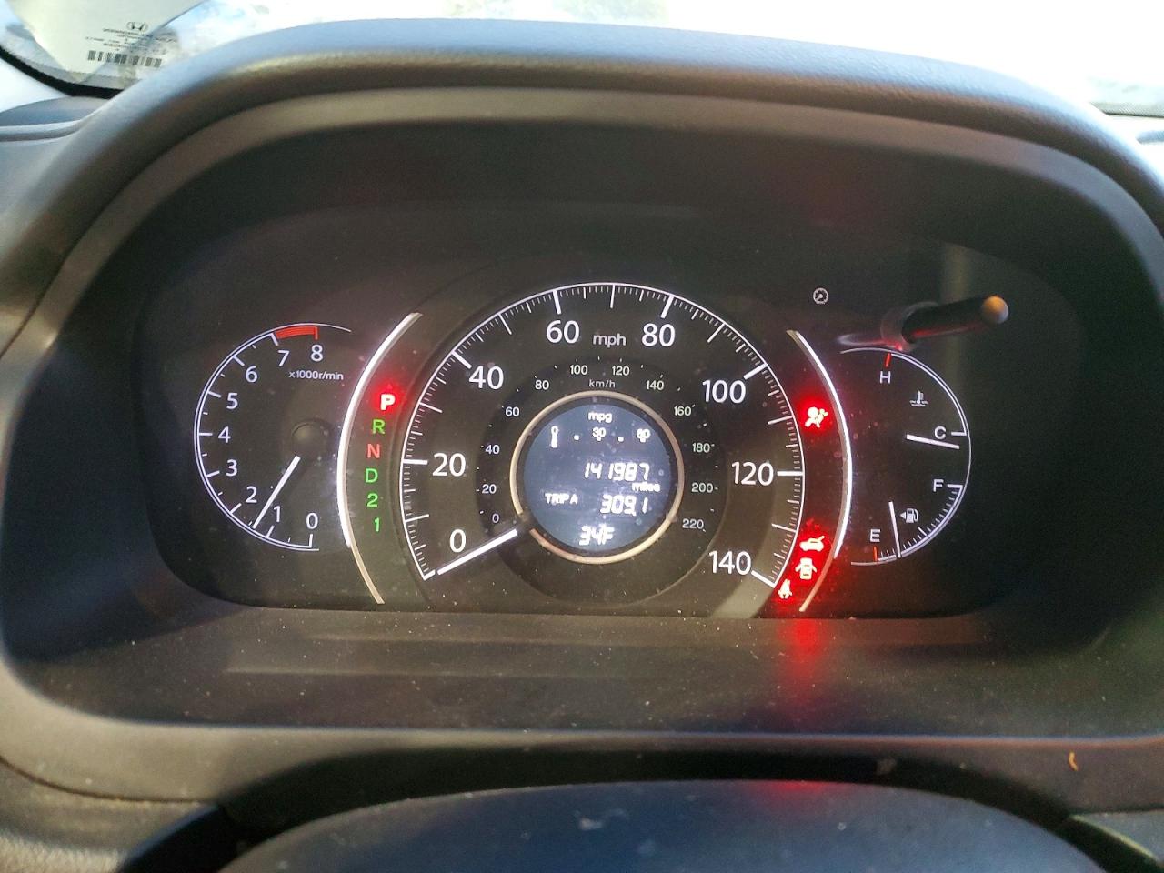 2012 HONDA CR-V LX photo 17