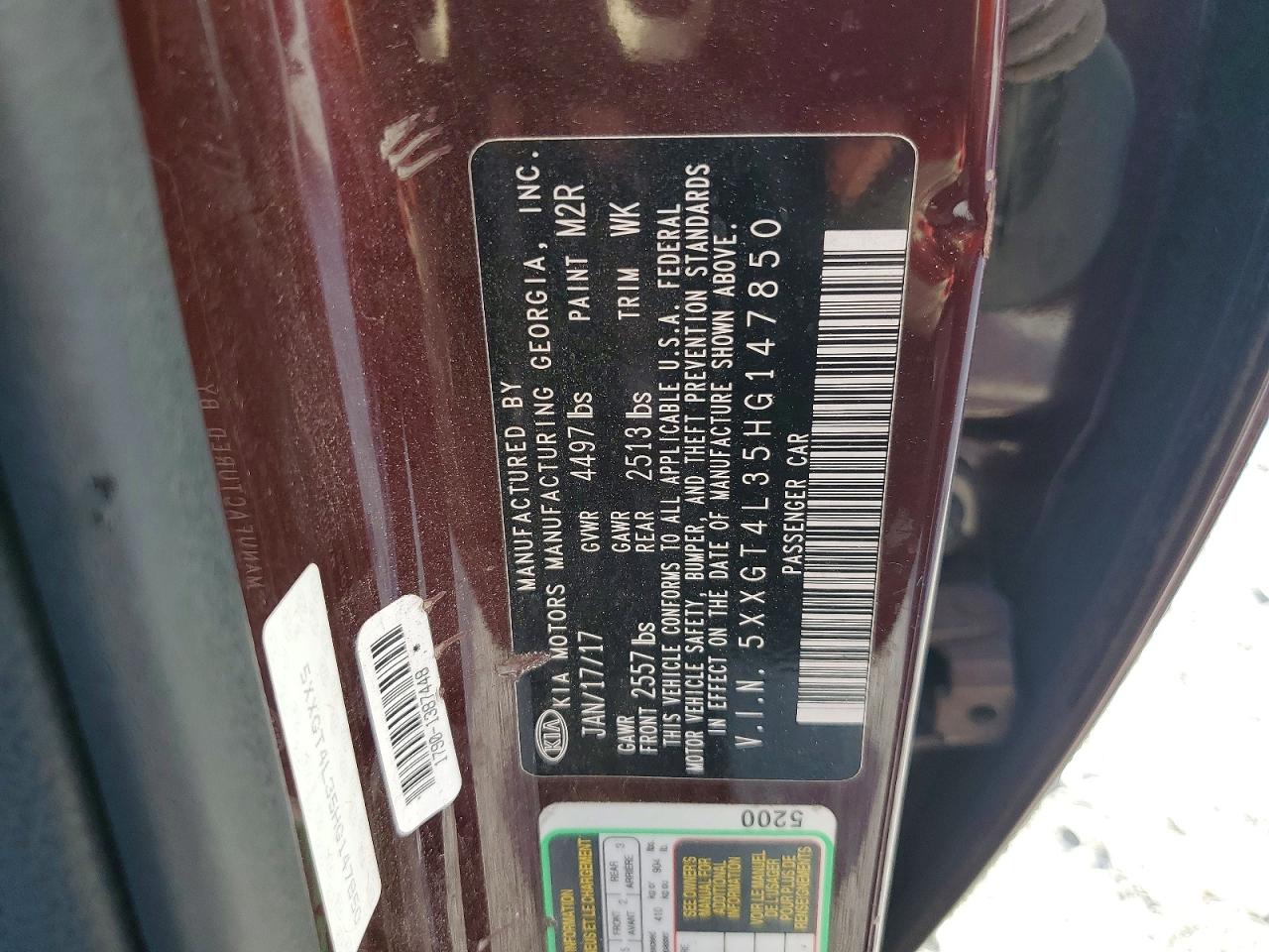 2017 KIA OPTIMA LX photo 12