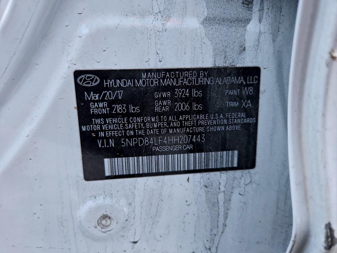 2017 HYUNDAI ELANTRA SE photo 37