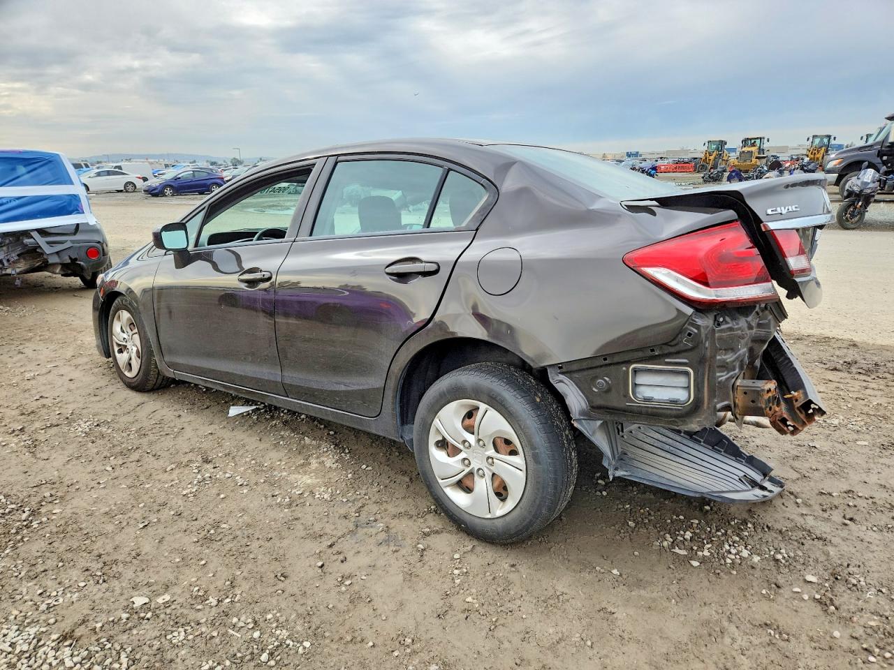 2014 HONDA CIVIC LX photo 2
