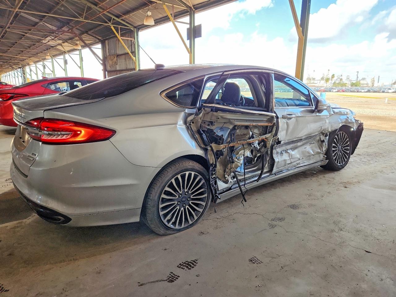 2017 FORD FUSION SE photo 3