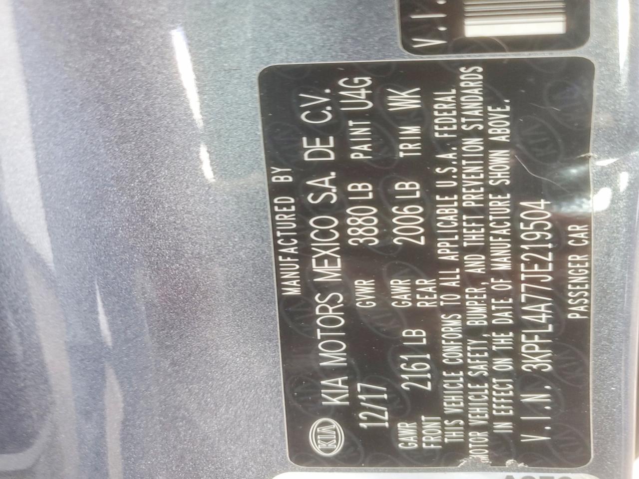 2018 KIA FORTE LX photo 13