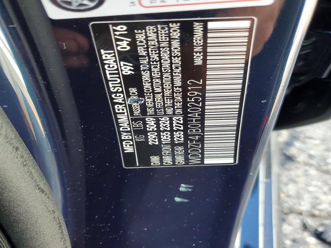 2017 MERCEDES-BENZ E 300 photo 12