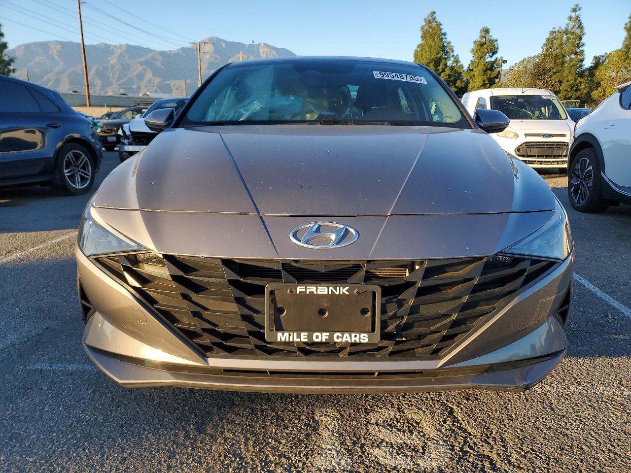2022 HYUNDAI ELANTRA BLUE photo 5