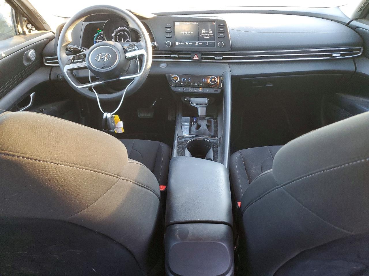 2022 HYUNDAI ELANTRA BLUE photo 8