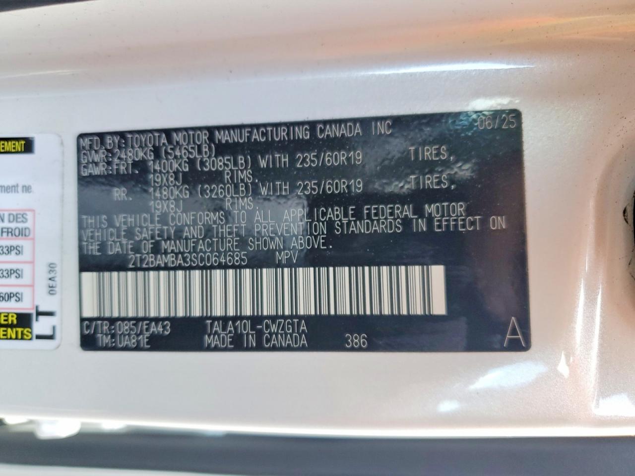 2025 LEXUS RX 350 BASE photo 13
