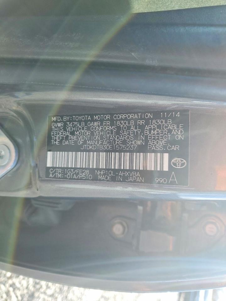 2014 TOYOTA PRIUS C photo 13