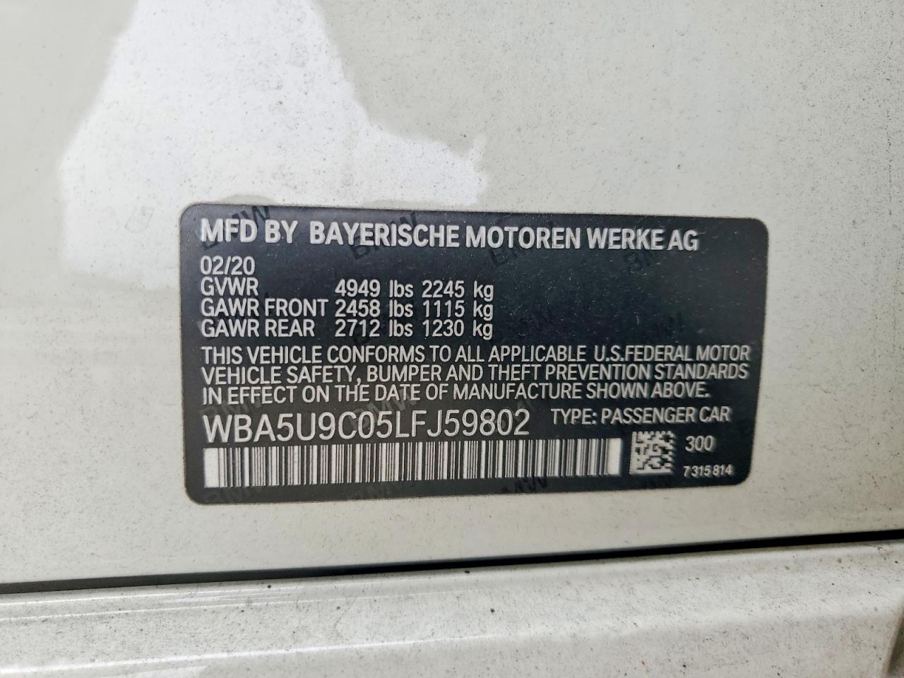 2020 BMW M340XI photo 12