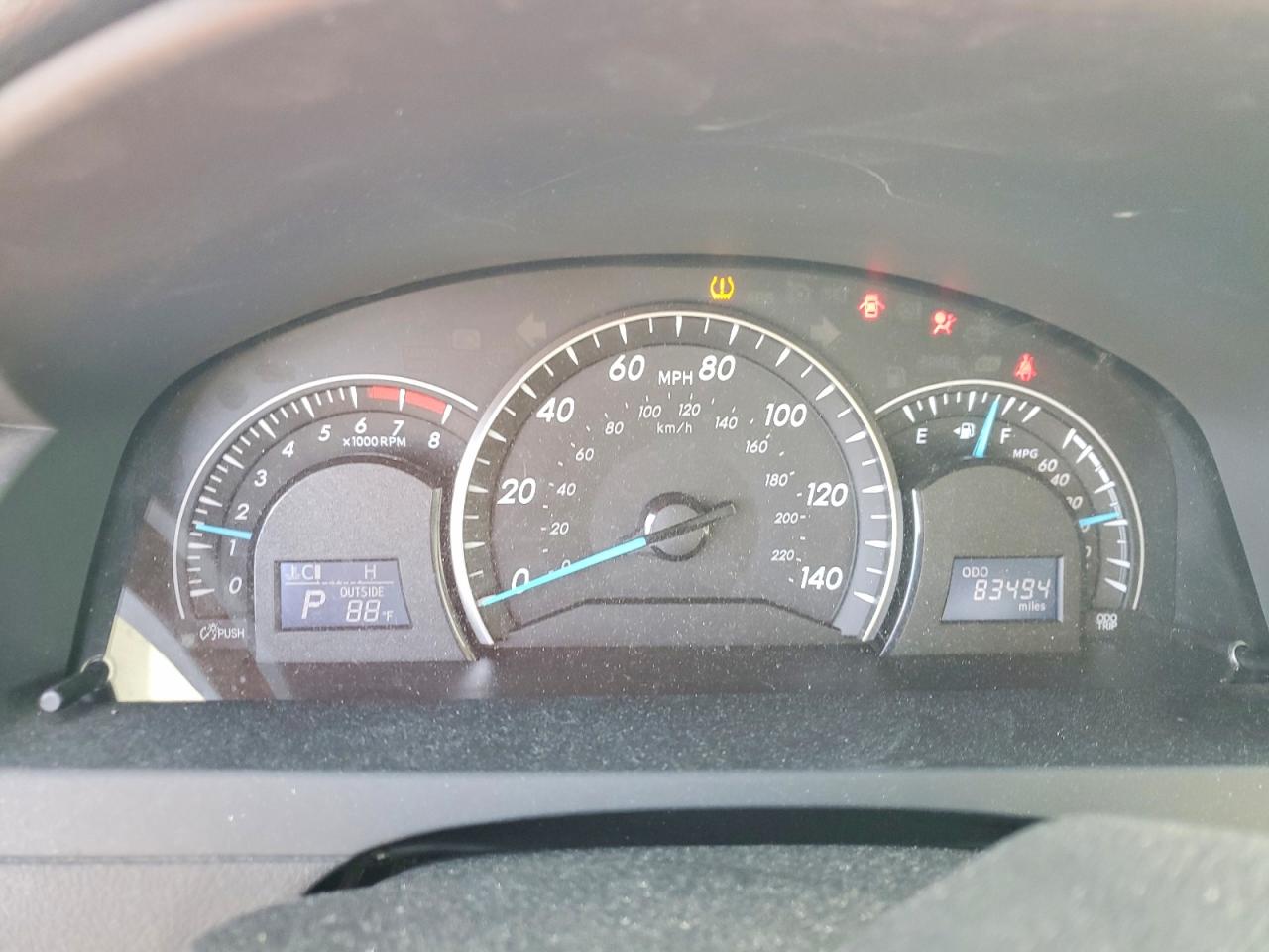2012 TOYOTA CAMRY BASE photo 9