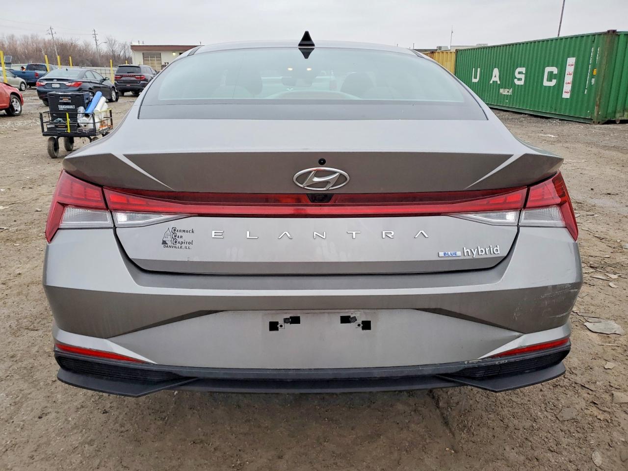2023 HYUNDAI ELANTRA BLUE photo 6