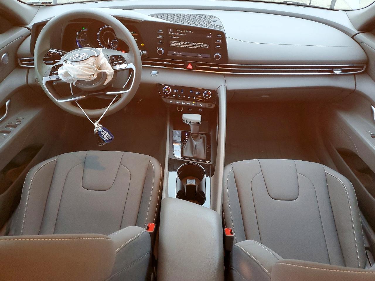 2023 HYUNDAI ELANTRA BLUE photo 8