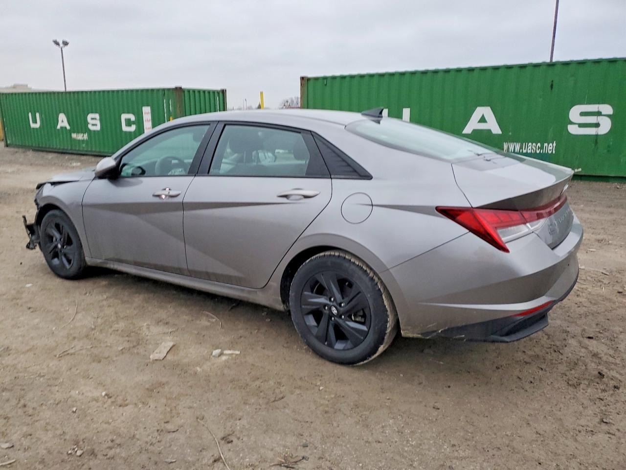 2023 HYUNDAI ELANTRA BLUE photo 2