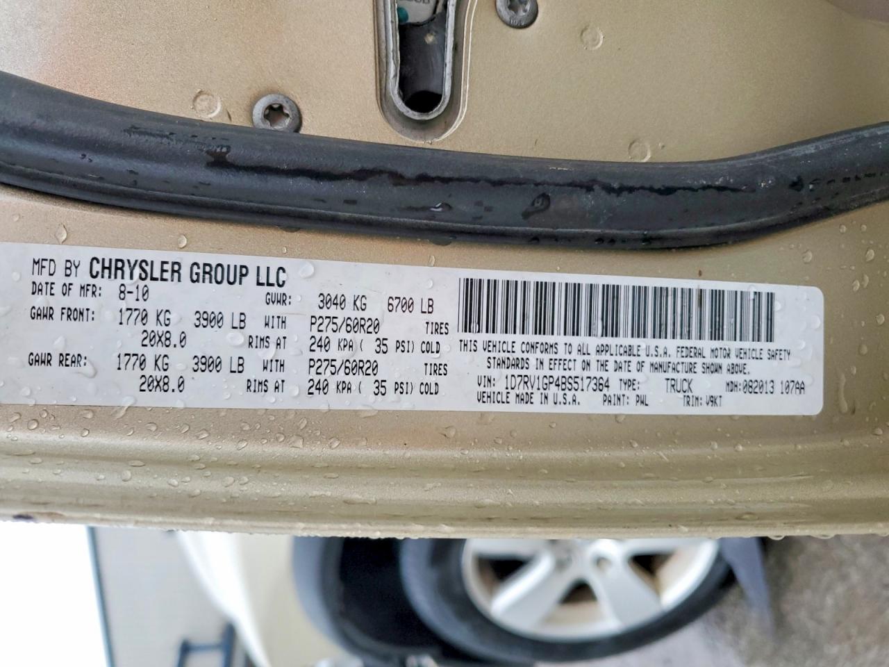 2011 DODGE RAM 1500 photo 13