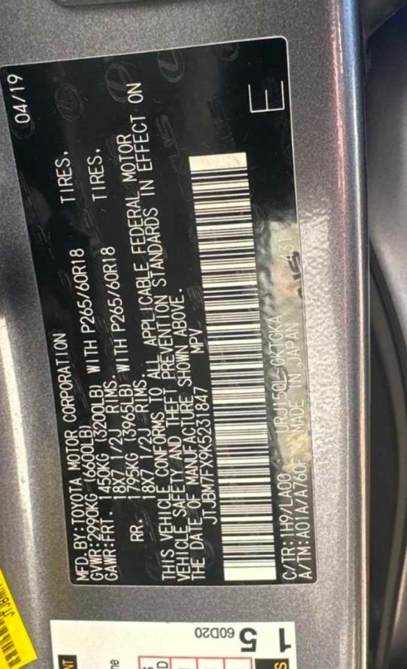 2019 LEXUS GX 460 photo 10