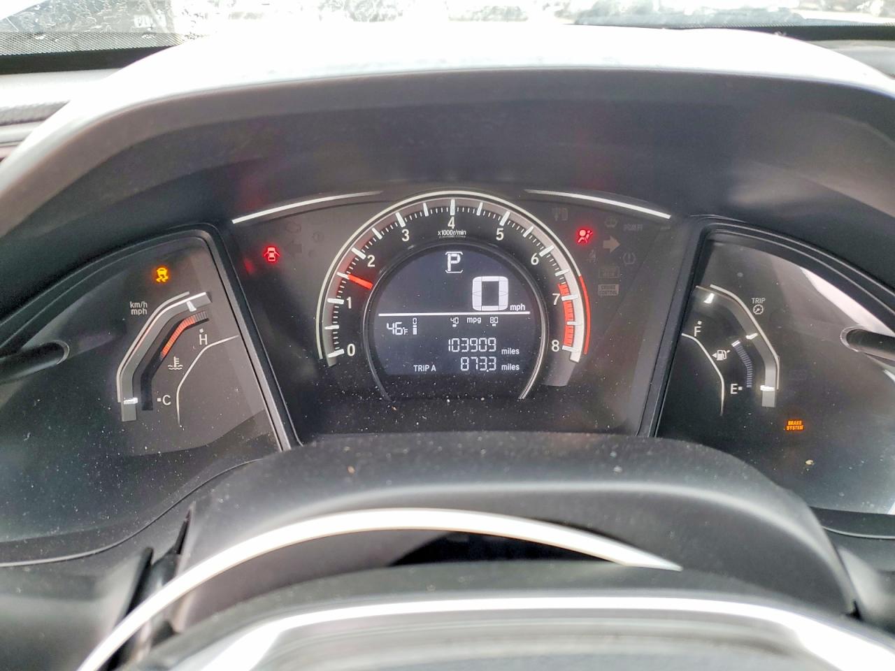 2016 HONDA CIVIC photo 9