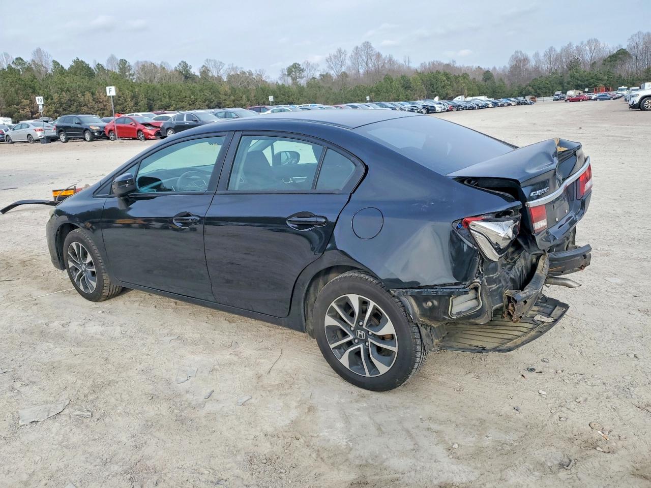 2014 HONDA CIVIC EX photo 2