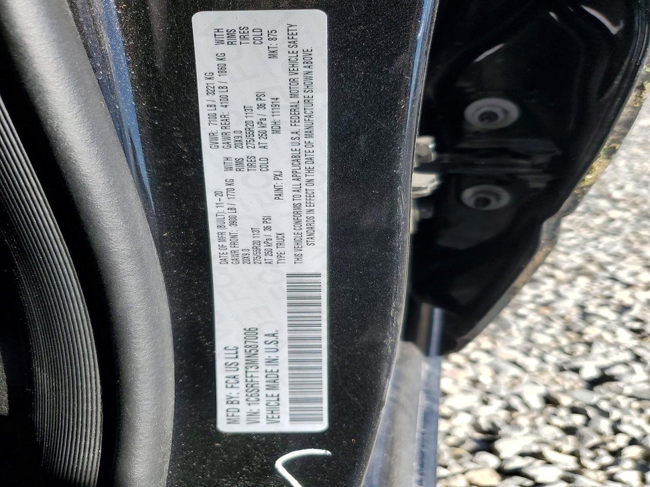 2021 RAM 1500 BIG HORN/LONE STAR photo 12