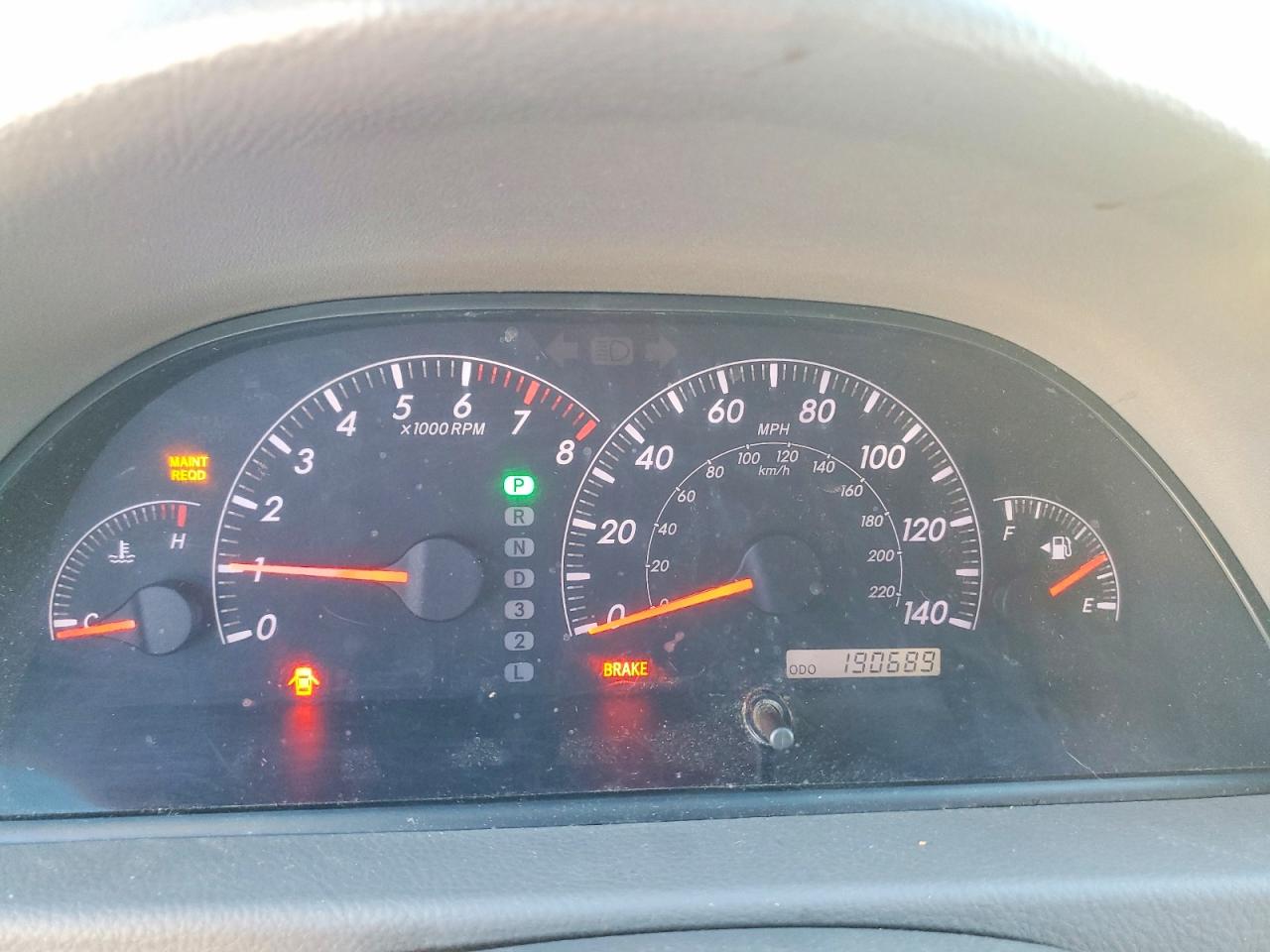 2005 TOYOTA CAMRY LE photo 9