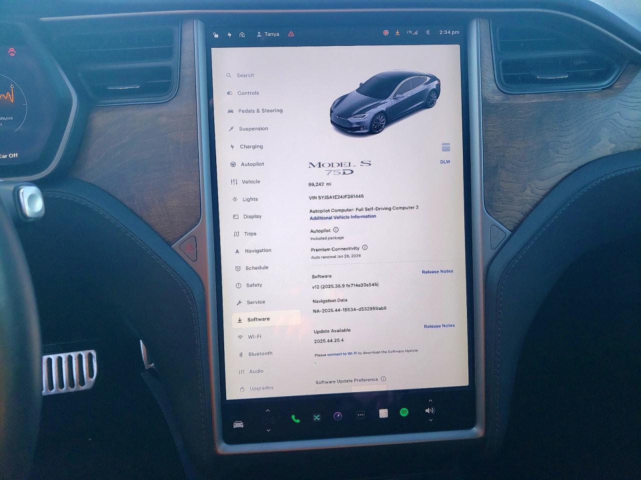 2018 TESLA MODEL S photo 9