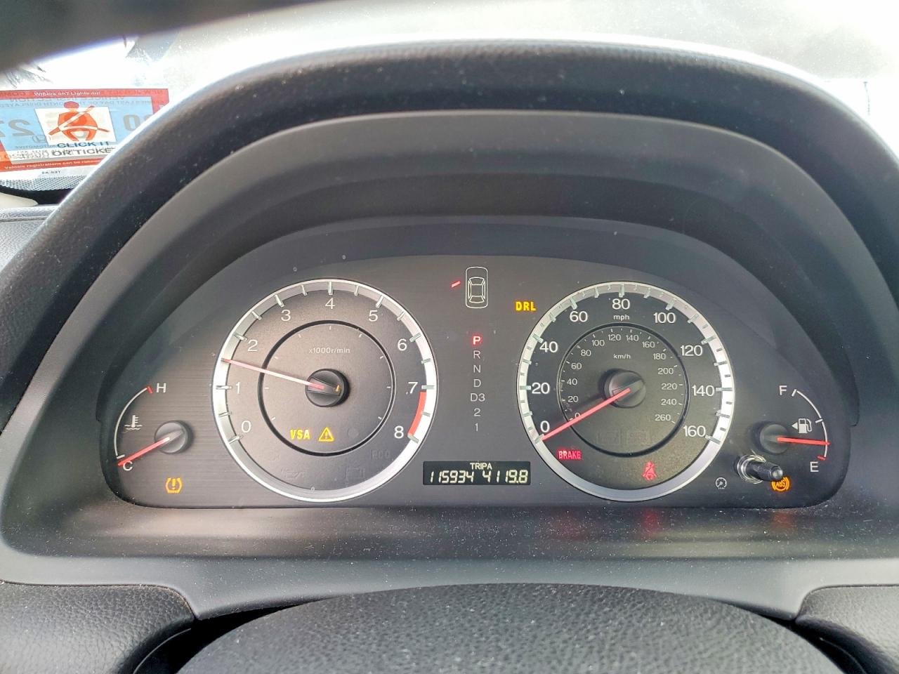 2010 HONDA ACCORD EXL photo 9