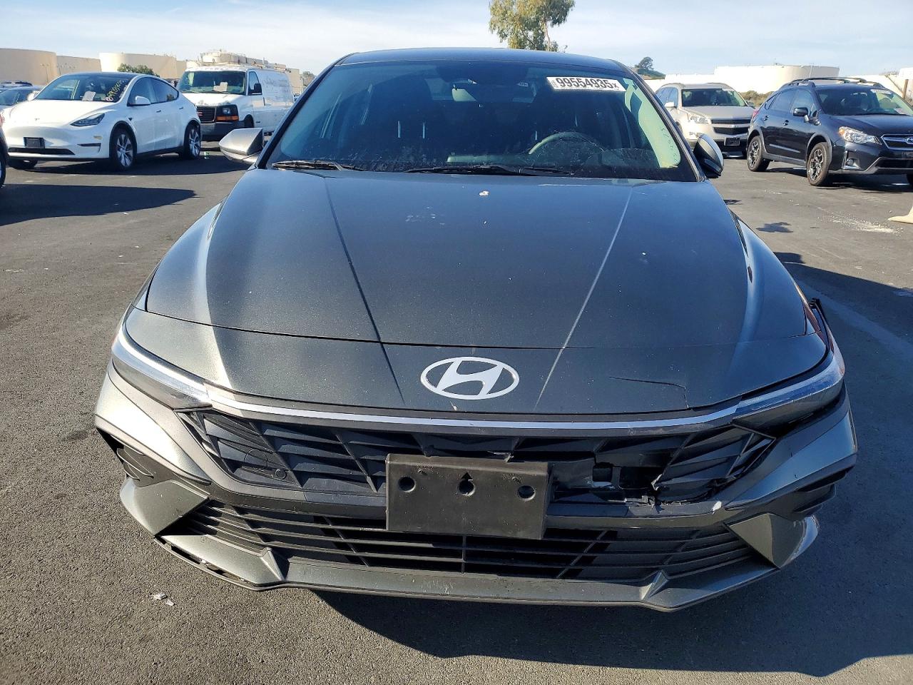 2025 HYUNDAI ELANTRA BLUE photo 5