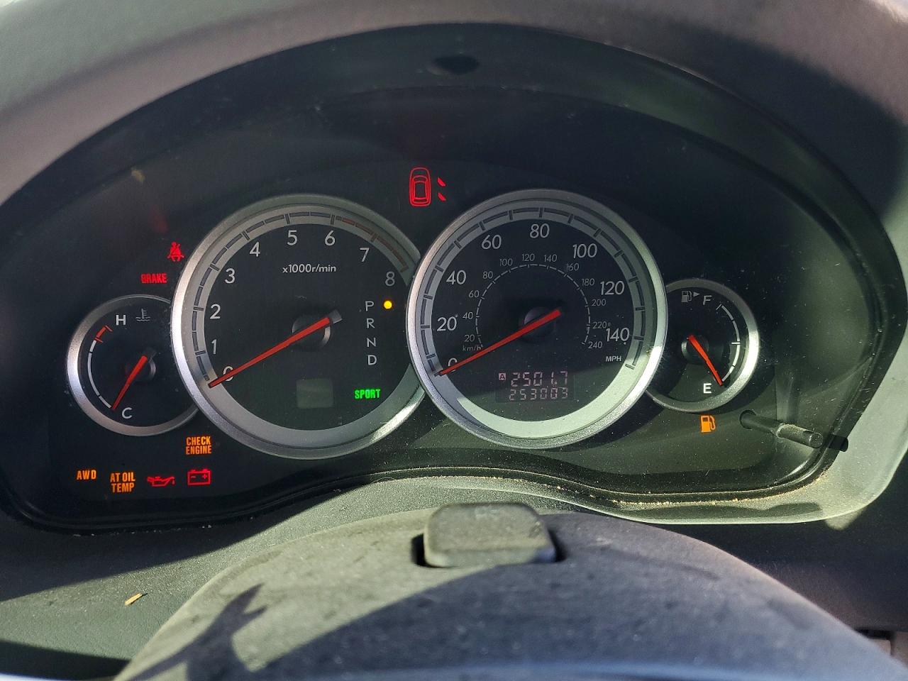 2005 SUBARU LEGACY OUTBACK 2.5I photo 9