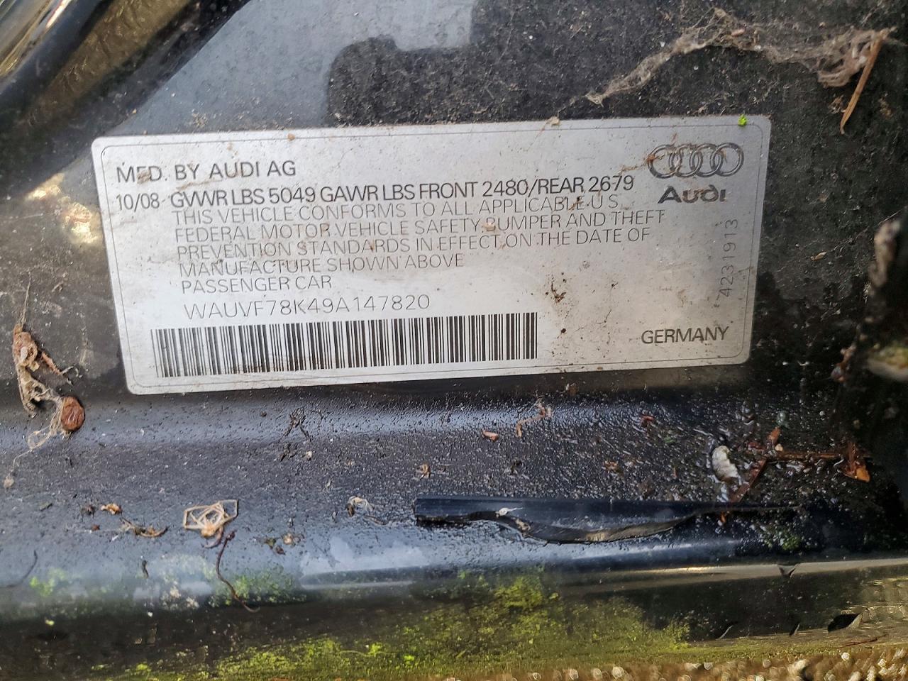 2009 AUDI A4 2.0T AVANT QUATTRO photo 12