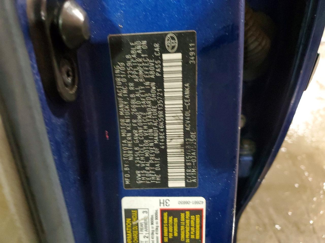 2009 TOYOTA CAMRY BASE photo 13