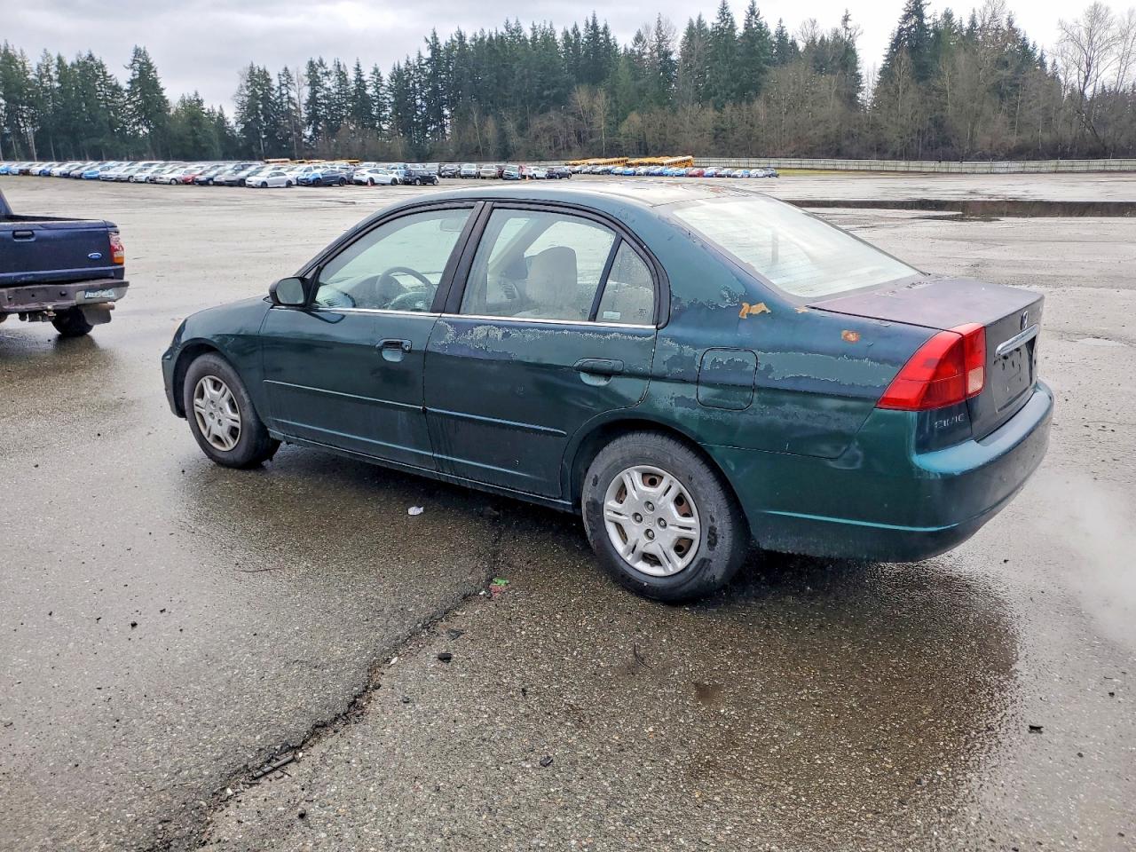 2002 HONDA CIVIC LX photo 2