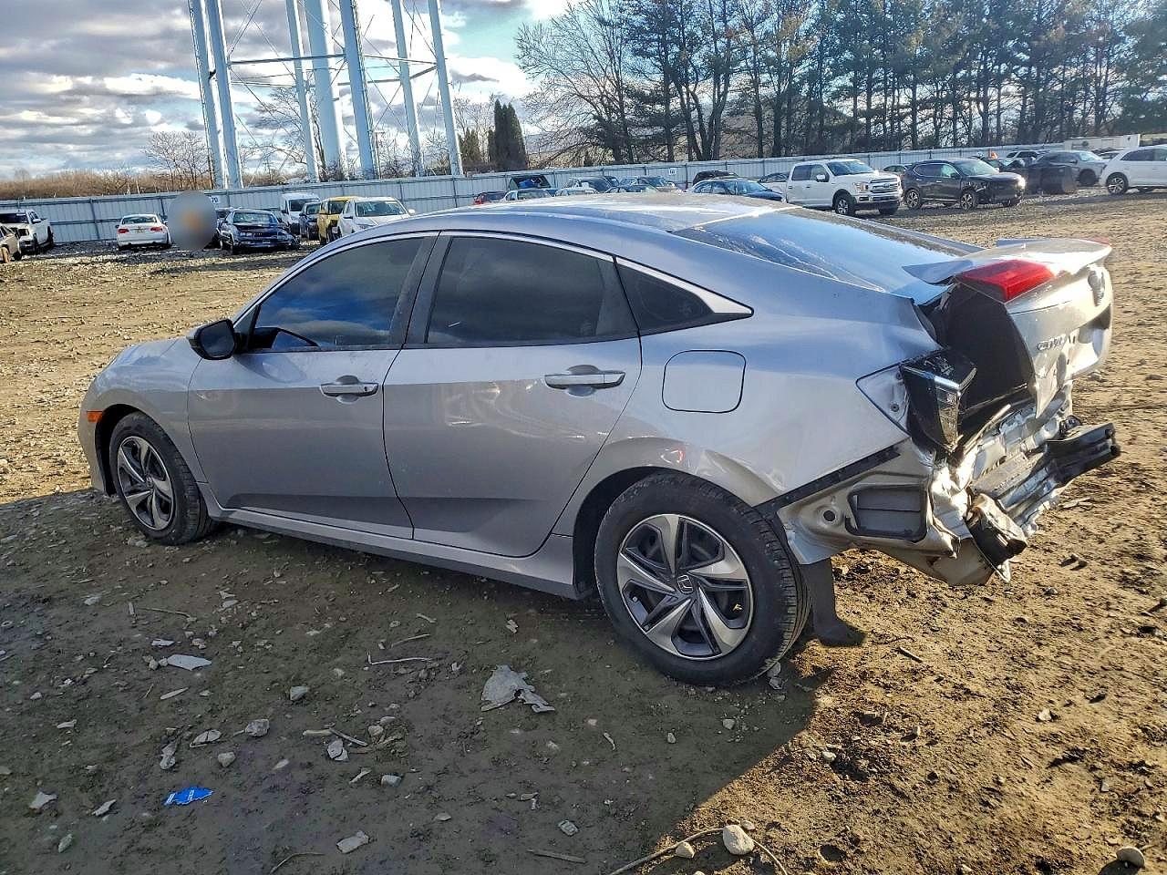2020 HONDA CIVIC LX photo 2