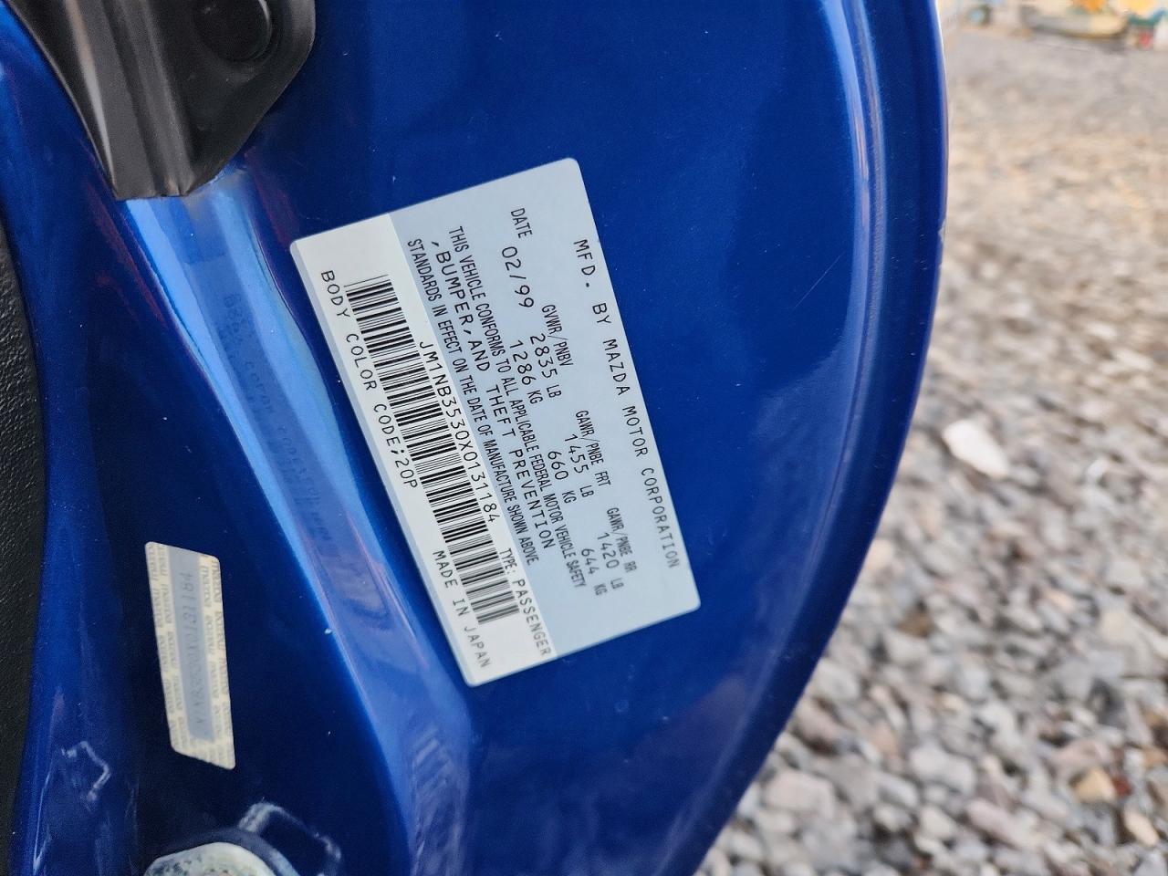 1999 MAZDA MX-5 MIATA photo 25
