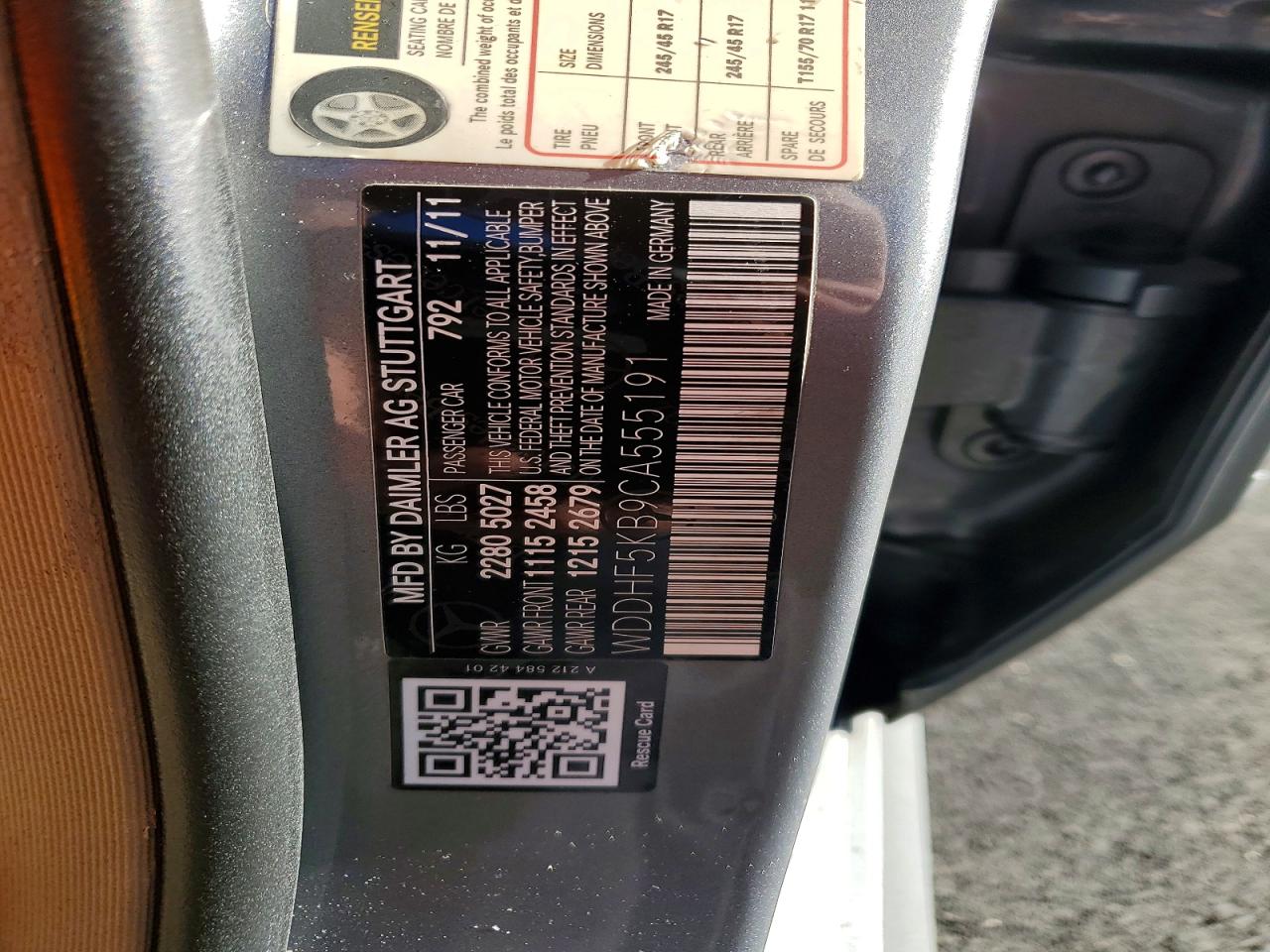 2012 MERCEDES-BENZ E 350 photo 12