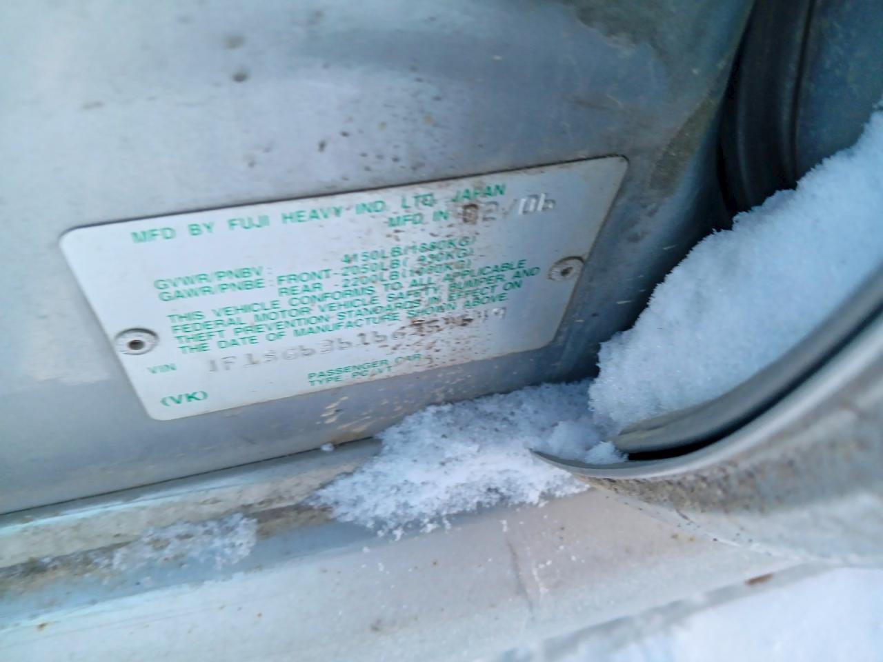 2006 SUBARU FORESTER 2.5X photo 12